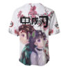 Tanjiro and Kanao Baseball Jersey Demon Slayer Baseball Jersey Anime Baseball Jersey