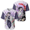 Shinobu Kochou Baseball Jersey Demon Slayer Baseball Jersey Anime Baseball Jersey