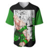 Mix Anime Manga Tien Shinhan Baseball Jersey Dragon Ball Z Baseball Jersey Anime Baseball Jersey