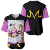 Majin Buu Baseball Jersey Dragon Ball Z Baseball Jersey Anime Baseball Jersey