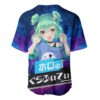 Galaxy Style Uruha Rushia Baseball Jersey Anime Baseball Jersey