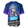 Galaxy Style Hoshimachi Suisei Baseball Jersey Anime Baseball Jersey