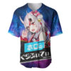 Galaxy Style Nakiri Ayame Baseball Jersey Anime Baseball Jersey