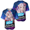 Galaxy Style Nakiri Ayame Baseball Jersey Anime Baseball Jersey