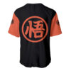 Goku Blue Baseball Jersey Dragon Ball Z Baseball Jersey Anime Baseball Jersey