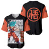 Goku Blue Baseball Jersey Dragon Ball Z Baseball Jersey Anime Baseball Jersey