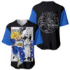 Future Trunks Ultra SSJ Baseball Jersey Dragon Ball Z Baseball Jersey Anime Baseball Jersey