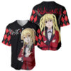 Mary Saotome Baseball Jersey Kakegurui Baseball Jersey Anime Baseball Jersey