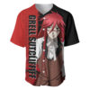 Grell Sutcliff Baseball Jersey Black Butler Baseball Jersey Anime Baseball Jersey