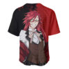 Grell Sutcliff Baseball Jersey Black Butler Baseball Jersey Anime Baseball Jersey