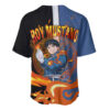 Mustang Roy Baseball Jersey Fullmetal Alchemist Baseball Jersey Anime Baseball Jersey