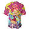 Saki Nikaido Baseball Jersey Zombie Land Saga Baseball Jersey Anime Baseball Jersey