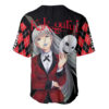 Ririka Momobami Baseball Jersey Kakegurui Baseball Jersey Anime Baseball Jersey