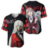 Ririka Momobami Baseball Jersey Kakegurui Baseball Jersey Anime Baseball Jersey