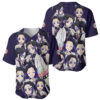 Shinobu Kocho Baseball Jersey Demon Slayer Baseball Jersey Anime Baseball Jersey