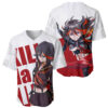 Ryuko Matoi Baseball Jersey Kill la Kill Baseball Jersey Anime Baseball Jersey