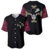 Dracule Mihawk Baseball Jersey One Piece Baseball Jersey Anime Baseball Jersey