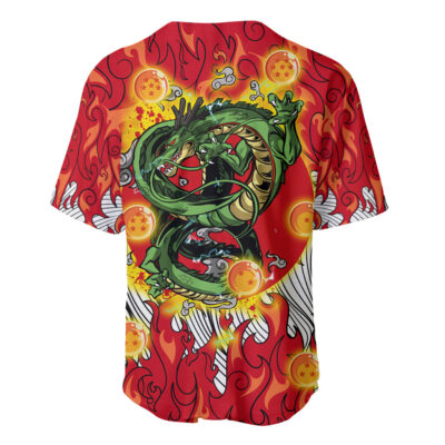 Shenron Baseball Jersey Dragon Ball Z Baseball Jersey Anime Baseball Jersey