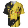 Pikachu Baseball Jersey Pokemon Baseball Jersey Anime Baseball Jersey