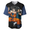 Goku and Vegeta Super Baseball Jersey Dragon Ball Z Baseball Jersey Anime Baseball Jersey