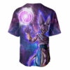 Beerus Baseball Jersey Dragon Ball Z Baseball Jersey Anime Baseball Jersey