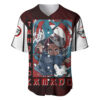 Raising Sun Tanjiro Kamado Baseball Jersey Demon Slayer Baseball Jersey Anime Baseball Jersey