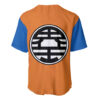 Goku King Kai Baseball Jersey Dragon Ball Z Baseball Jersey Anime Baseball Jersey