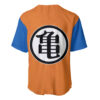 Goku Turtle Hermit Baseball Jersey Dragon Ball Z Baseball Jersey Anime Baseball Jersey