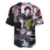 Giyu Tomioka Baseball Jersey Demon Slayer Baseball Jersey Anime Baseball Jersey