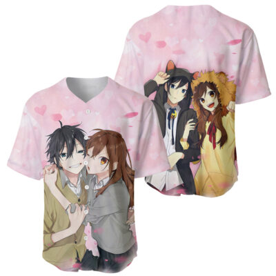 Horimiya Miyamura Baseball Jersey Horimiya: The Missing Pieces Baseball Jersey Anime Baseball Jersey