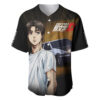 Takumi Fujiwara Baseball Jersey Initial D Baseball Jersey Anime Baseball Jersey