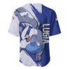 Grunge Style Lugia Baseball Jersey Pokemon Baseball Jersey Anime Baseball Jersey