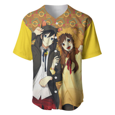 Horimiya Miyamura Baseball Jersey Horimiya: The Missing Pieces Baseball Jersey Anime Baseball Jersey