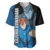 Kazuma Kuwabara Baseball Jersey YuYu Hakusho Baseball Jersey Anime Baseball Jersey