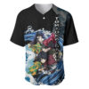 Tomioka Giyuu Baseball Jersey Demon Slayer Baseball Jersey Anime Baseball Jersey