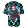 Kamado Tanjro Baseball Jersey Demon Slayer Baseball Jersey Anime Baseball Jersey