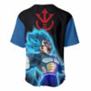 Vegeta Blue Baseball Jersey Dragon Ball Z Baseball Jersey Anime Baseball Jersey