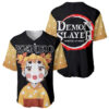 Zenitsu Zenko Baseball Jersey Demon Slayer Baseball Jersey Anime Baseball Jersey