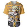 Lalatina Dustiness Ford Baseball Jersey KonoSuba Baseball Jersey Anime Baseball Jersey