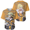 Lalatina Dustiness Ford Baseball Jersey KonoSuba Baseball Jersey Anime Baseball Jersey