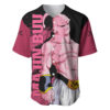 Skinny Majin Buu Baseball Jersey Dragon Ball Z Baseball Jersey Anime Baseball Jersey