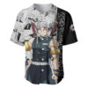 Tengen Uzui Baseball Jersey Demon Slayer Baseball Jersey Anime Baseball Jersey