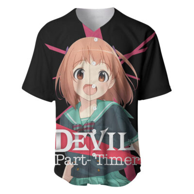 Chiho Sasaki Baseball Jersey The Devil Is a Part-Timer! Baseball Jersey Anime Baseball Jersey