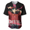 Sadao Maou Baseball Jersey The Devil Is a Part-Timer! Baseball Jersey Anime Baseball Jersey