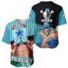 Franky Baseball Jersey One Piece Baseball Jersey Anime Baseball Jersey