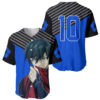 Rin Itoshi Baseball Jersey Blue Lock Baseball Jersey Anime Baseball Jersey