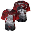 Inosuke Baseball Jersey Demon Slayer Baseball Jersey Anime Baseball Jersey