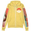 Typhlosion Pokemon Streetwear Otaku Cosplay Anime Zip Hoodie