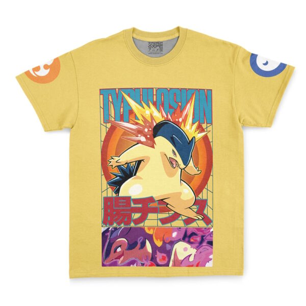 Hooktab Typhlosion Pokemon Shirt Streetwear Anime T-Shirt