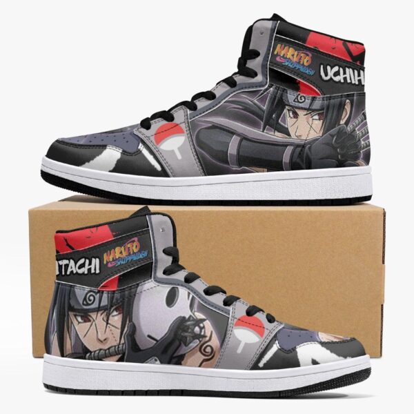 Uchiha Itachi Anbu Naruto Shippuden Mid 1 Basketball Shoes